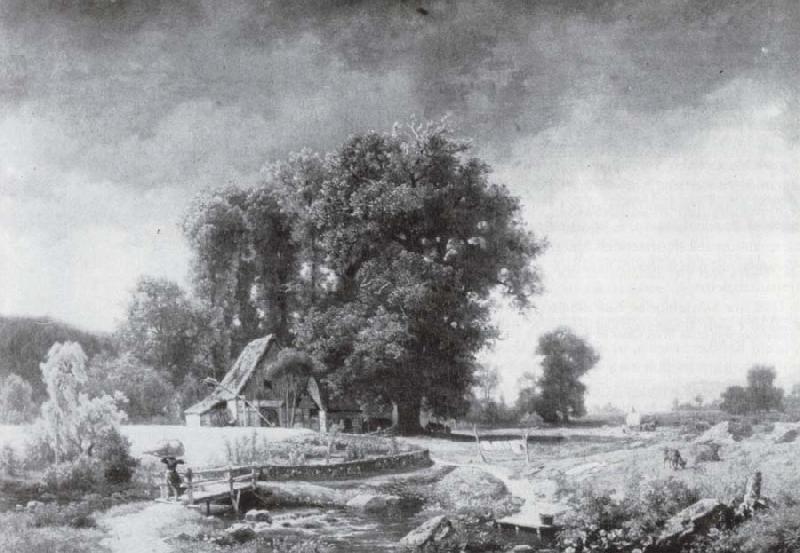 Albert Bierstadt Westfallische Landschaft oil painting image